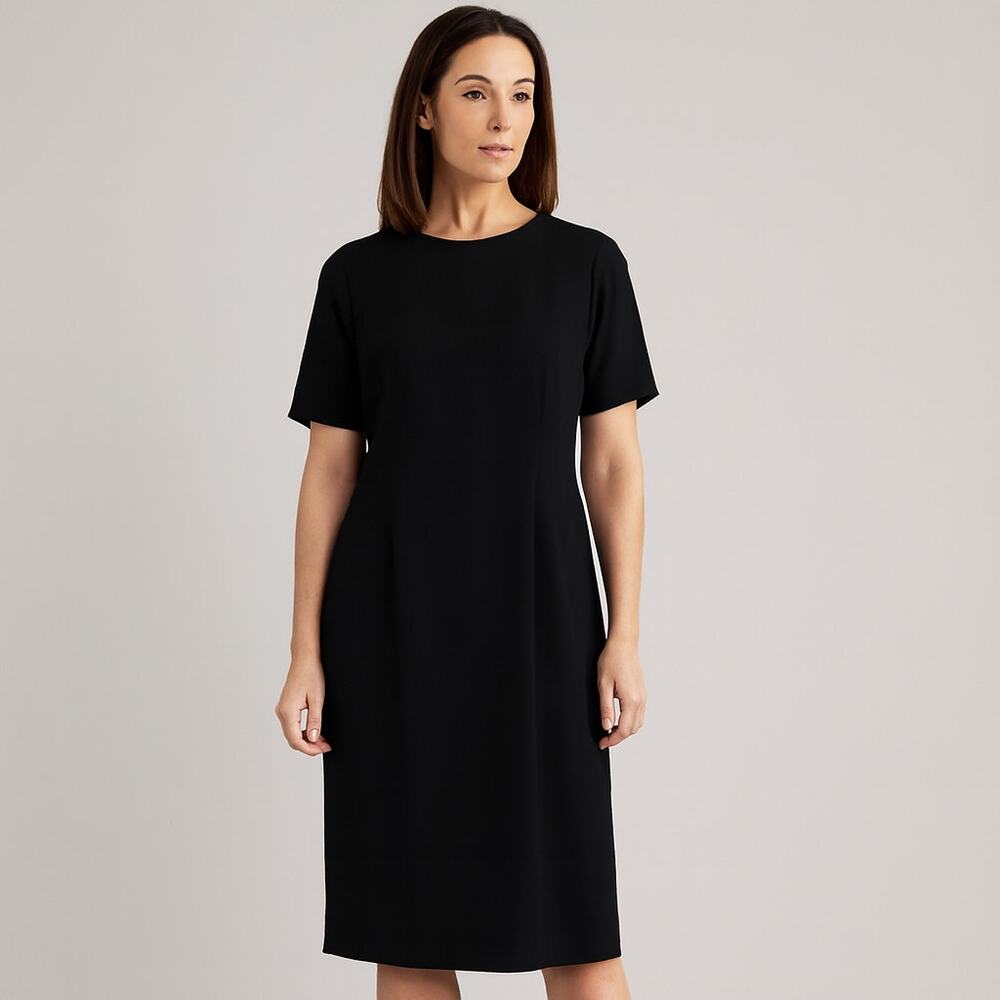 Hampton Dress Co. Short Sleeve Black Dress Size 12